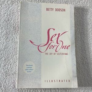 Vintage Sex For One: The Joy of Self-Loving by Betty Dodson Paperback Book